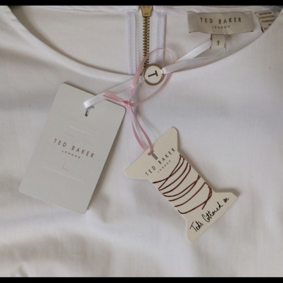 NWT Ted Baker London Galilee Bell Sleeved Top - Picture 5 of 8